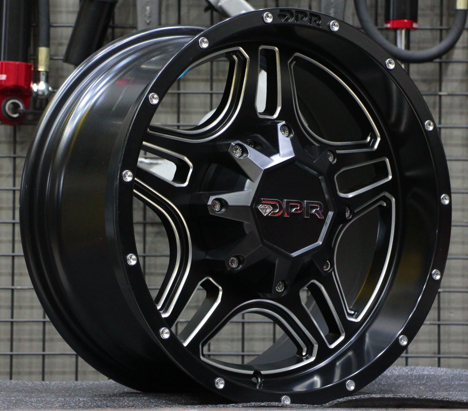 DPR 5133 18X9.0 6X139.7 ET -10 Matte Black