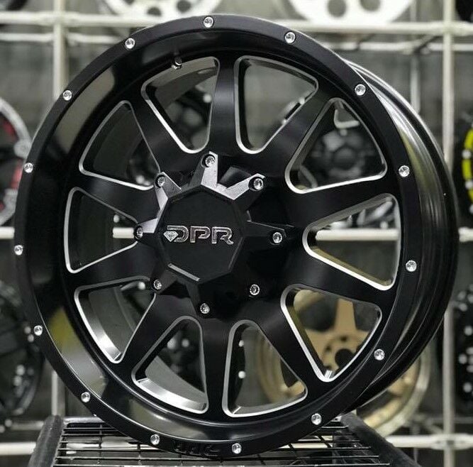 DPR 1053 17X8.5  6X139.7 ET+10 Matte Black