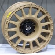 Powcan  5877 17X8.0 6X139.7 ET-15 Matte Desert  Sand