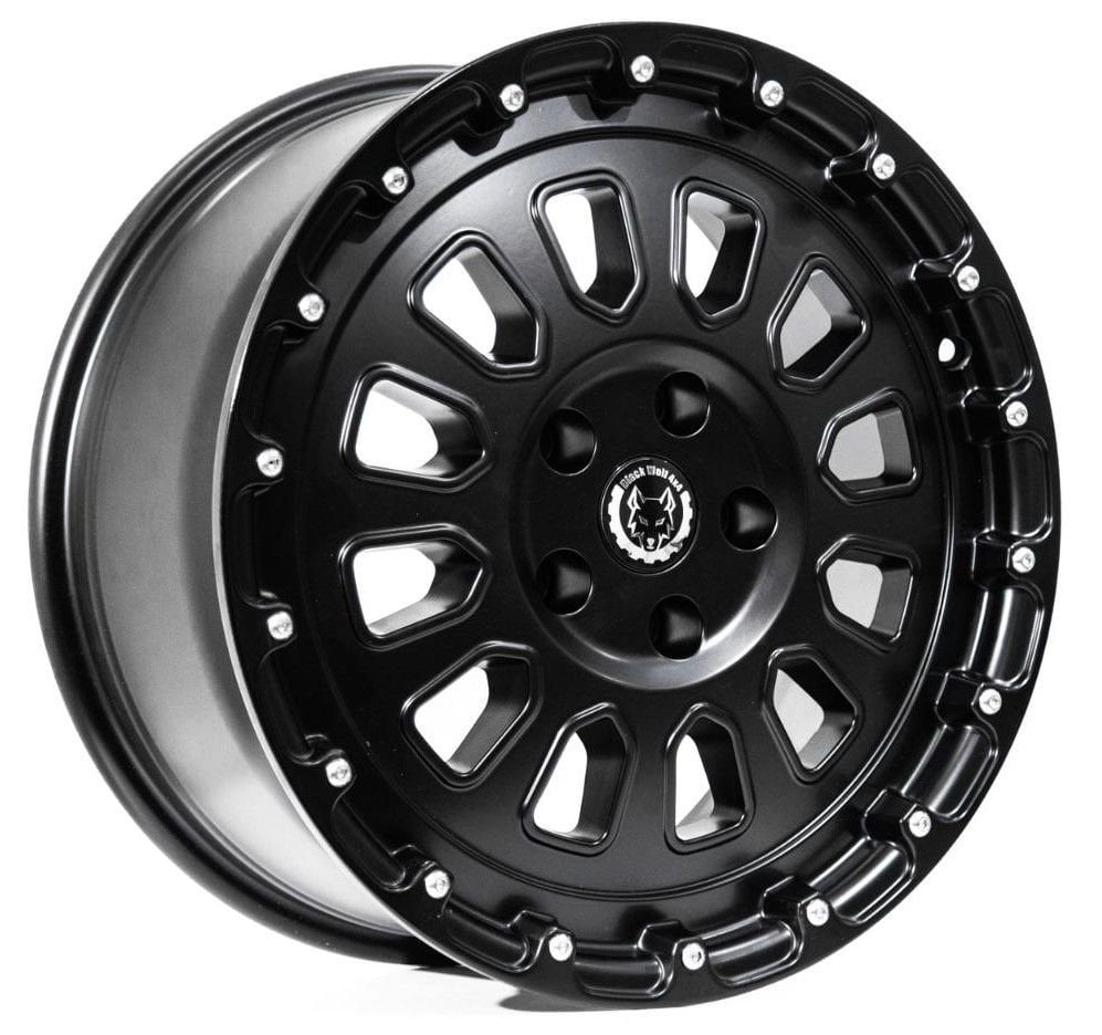 Black Wolf 571 VAN 18X8.0 5X130 ET+55 Matte Black