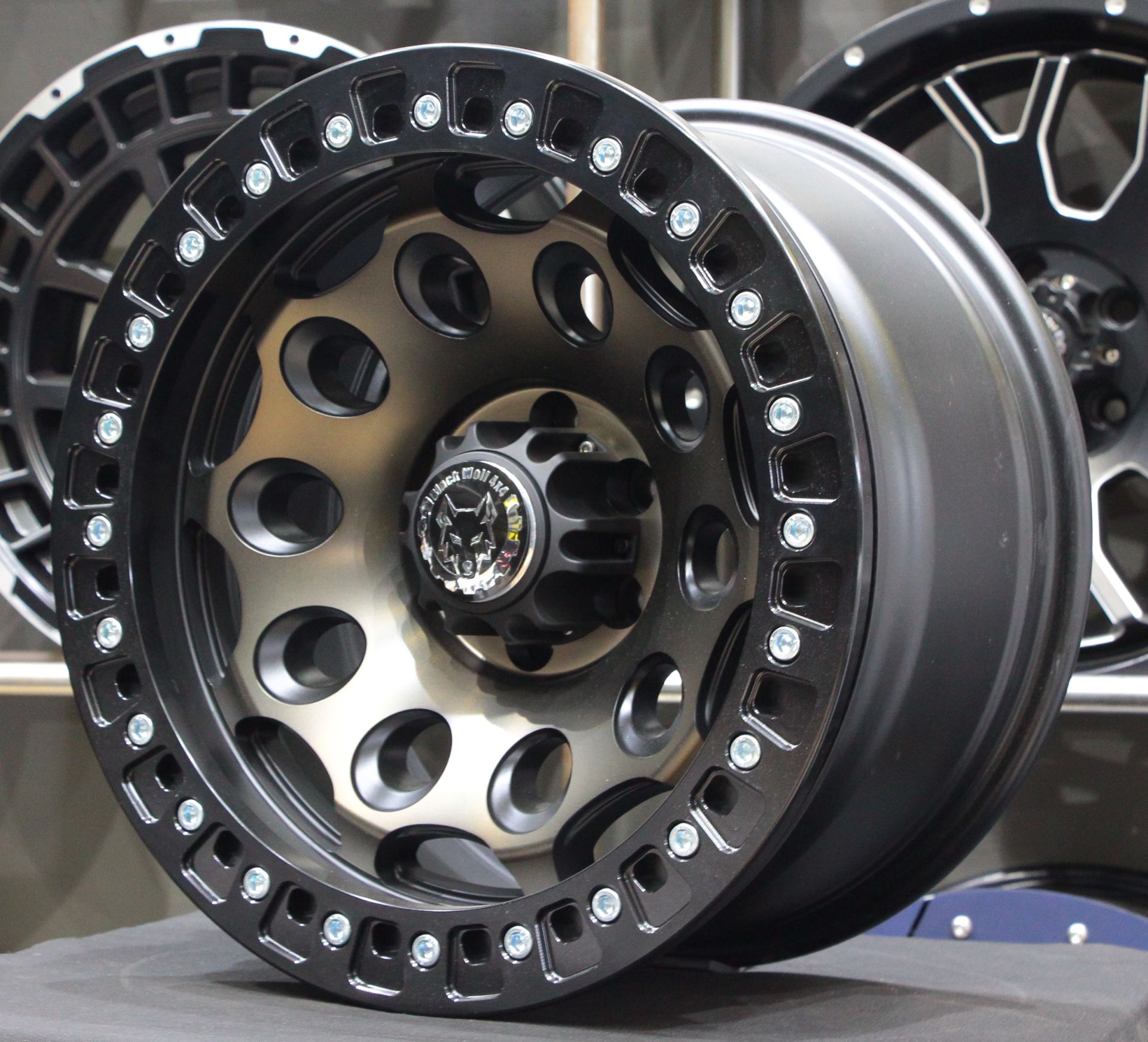 Megatork 3359 17X9.0 6X114.3 ET-15 Matte Bronz Beadlock