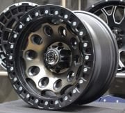 Megatork 3359 17X9.0 6X114.3 ET-15 Matte Bronz Beadlock