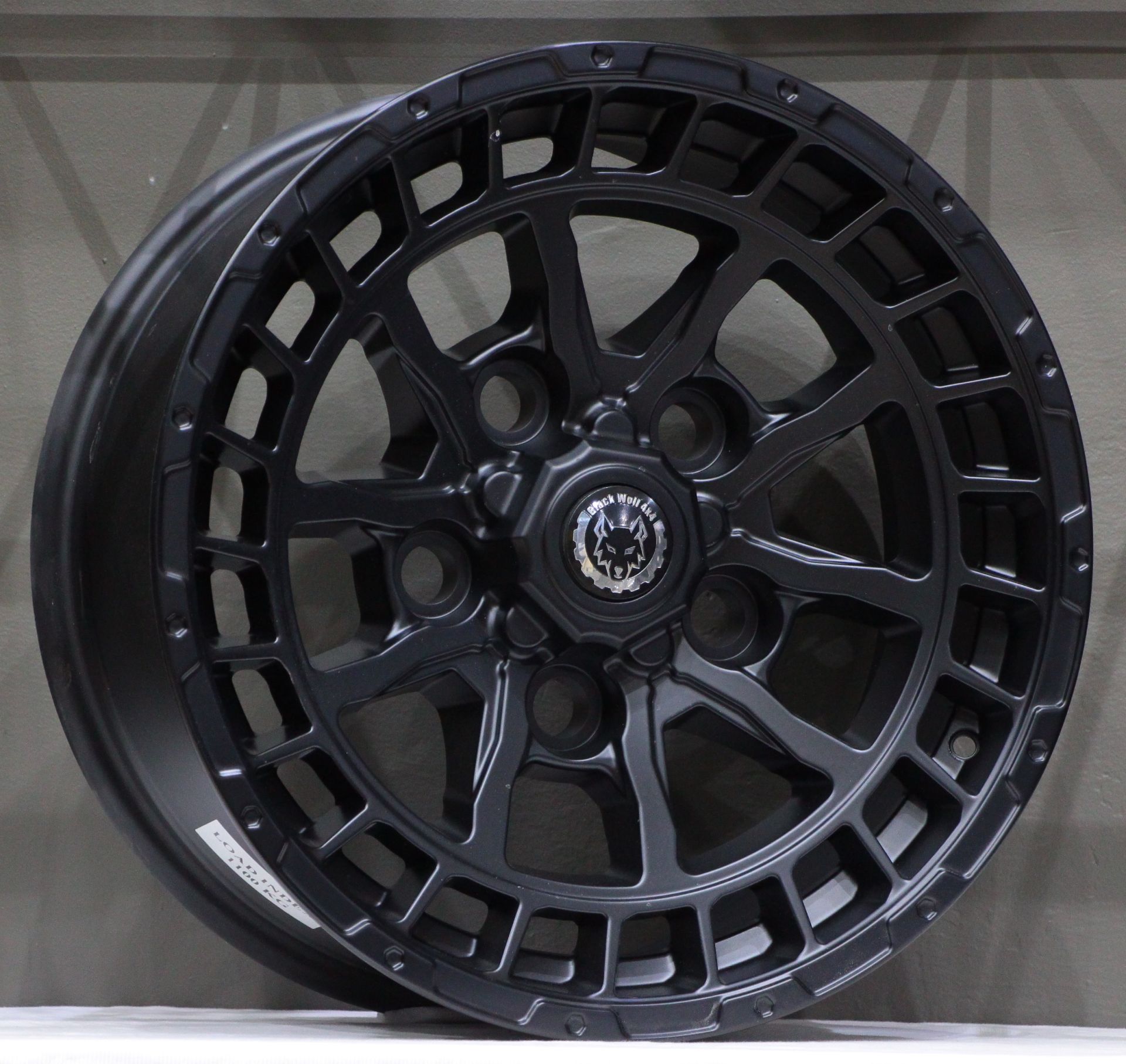Black Wolf 183 18X8.0 5X165.1 ET+10 Matte Black
