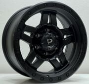 Powcan 5942  17X8.5 6X139.7 ET-12 Matte Black