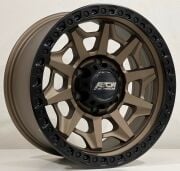ABCW 7605 17X8.5 6X139.7 ET-15 Matte Bronze / Matte Black Lip