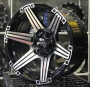 Drift 6083 16X8.0 6X139.7 ET-15 Black / FP