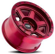 Dirty Life Compound 9315 17X9.0  6X139.7  ET-12 Crimson Candy Red