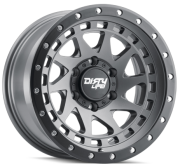 Dirty Life Enigma Pro 9311 17X9.0 8X170   ET-38  Satin Graphite/Black Lip
