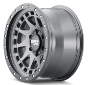 Dirty Life Enigma Pro 9311 17X9.0 8X165.1   ET-12  Satin Graphite/Black Lip