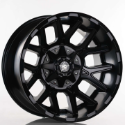 HD 1234 20X12 6X114.3 ET-44 Matte Black
