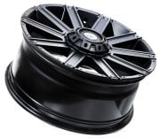 Black Wolf 108 20X9.0 5X130 ET40 Matte Black