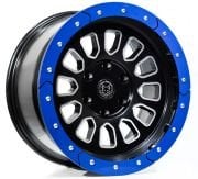 Black Wolf 571 18x9.0  5X120  ET+20 MB/BLUE