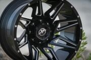 XF 218 20X12 6X139.7 ET-44 Gloss Black / Milled