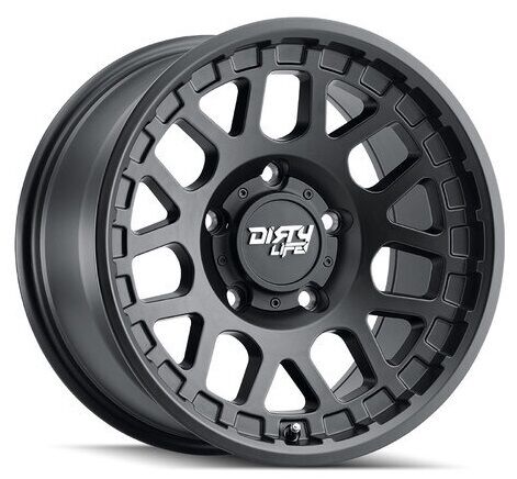 Dirty Life New Mesa 9306 17X9.0 6X139.7 ET-12 Matte Black