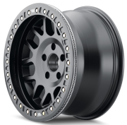 Dirty Life Mesa Race 9312 17X9.0 8X165.1 ET-12 Matte Black Beadlock