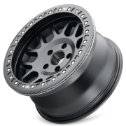 Dirty Life Mesa Race 9312 17X9.0 6X139.7  ET-12 Matte Black Beadlock