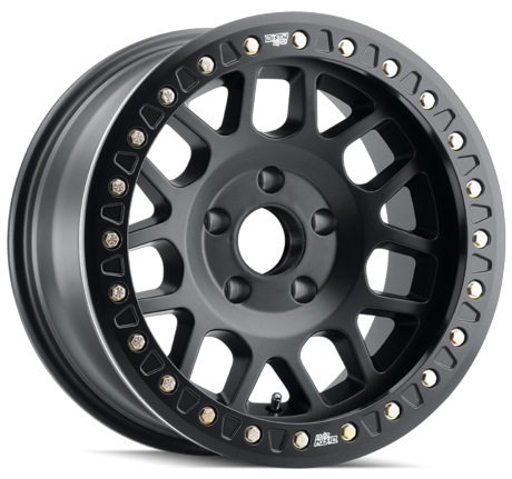 Dirty Life Mesa Race 9312 16X8.5 6X139.7  ET0 Matte Black Beadlock