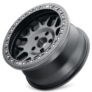 Dirty Life Mesa Race 9312 16X8.5 6X139.7  ET0 Matte Black Beadlock
