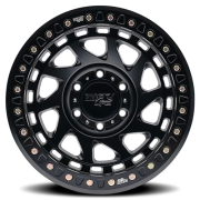 Dirty Life Enigma Race 9313 17X9.0 6X139.7  ET-12 Matte Black / Beadlock