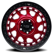 Dirty Life Enigma Race 9313 17X9.0 6X135  ET-12 Crimson Candy Red/ Beadlock