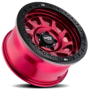 Dirty Life Enigma Race 9313 17X9.0 8X165.1  ET-12  Crimson Candy Red  / Beadlock
