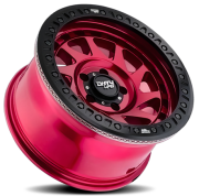 Dirty Life Enigma Race 9313 17X9.0 6X139.7  ET-38 Crimson Candy Red/ Beadlock