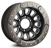 Lenso  Max 16X9.0 6X139.7 ET0 Matte Black / Grey Lıp