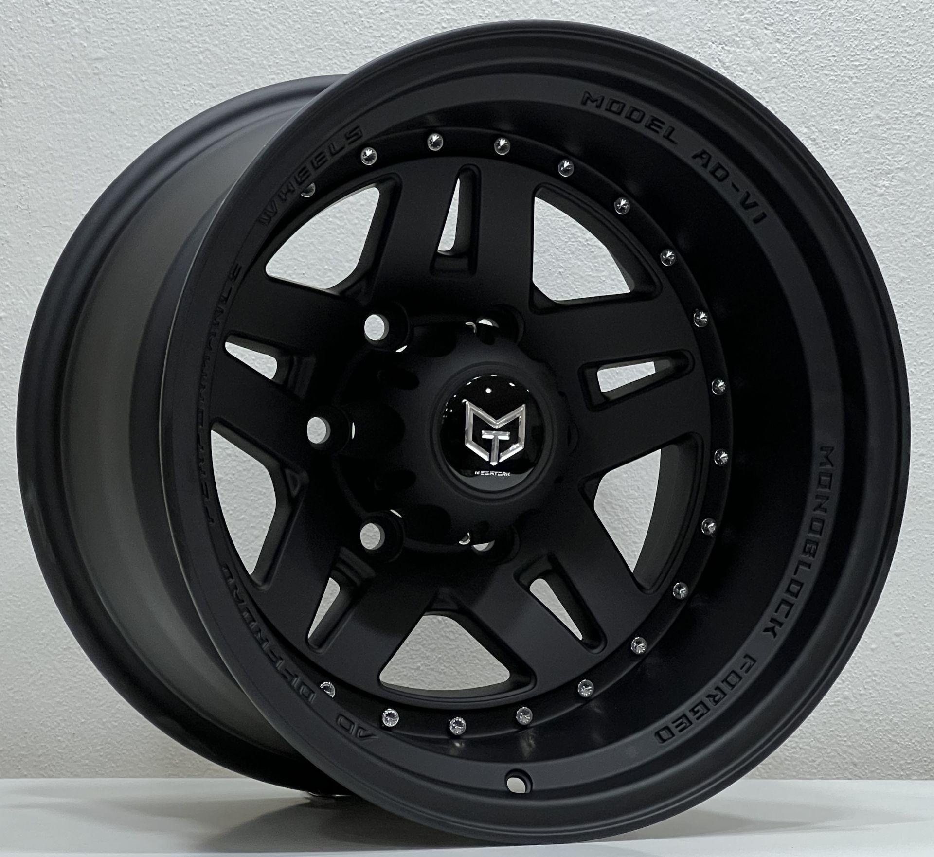 Tork  3917 15X10 6X139.7 ET -44 Matt Black