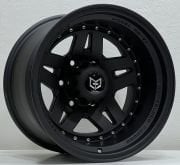 Tork  3917 15X10 6X139.7 ET -44 Matt Black