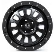Black Wolf 571 VAN 18X8.0 6X130 ET+45 Matte Black