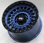 DG 55220 17X9.0 6X139.7 ET-12 Blue / Black Lip