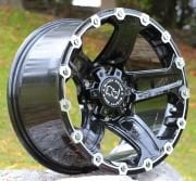 Black Rhino  17X9.0 6X139.7 ET-10  Black
