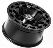 Black Wolf  744 17X9.0  6X139.7  ET+10 Matte Black