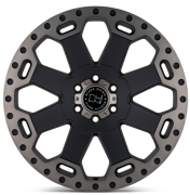 Black Rhino Warlord 20X9.0 6X139  ET+12  M-BLK DDT
