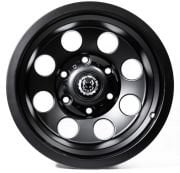 Black Wolf  157 15X10  5X127 ET-44 Matte Black