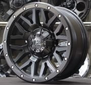 HD 5369 17X8.0 5X114.3  ET0 Matte Black