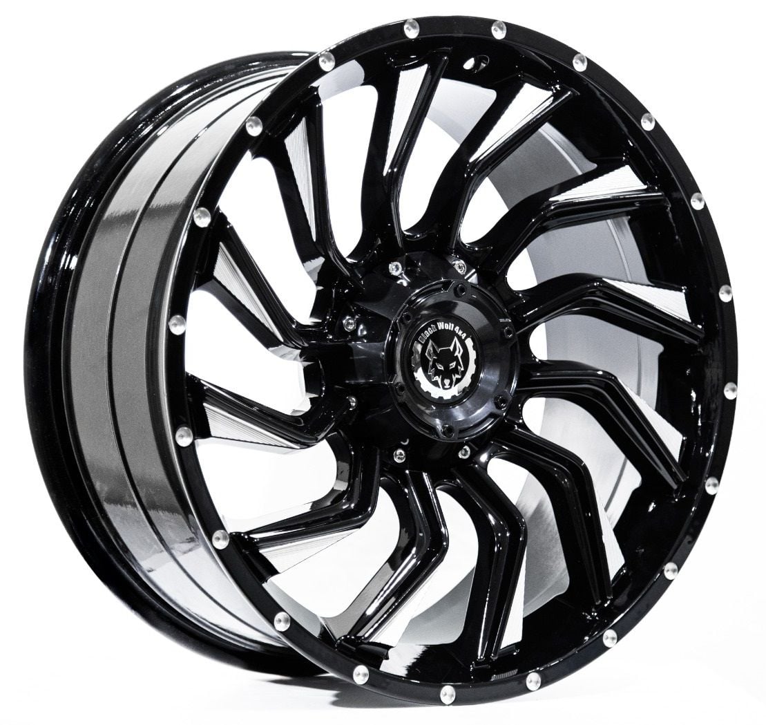 Black Wolf 1164  20X9.0  6X139.7 ET0 GB / GM