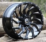 Black Wolf 1164  20X9.0  6X139.7 ET0 GB / GM