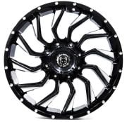 Black Wolf 1164  20X9.0  6X139.7 ET0 GB / GM