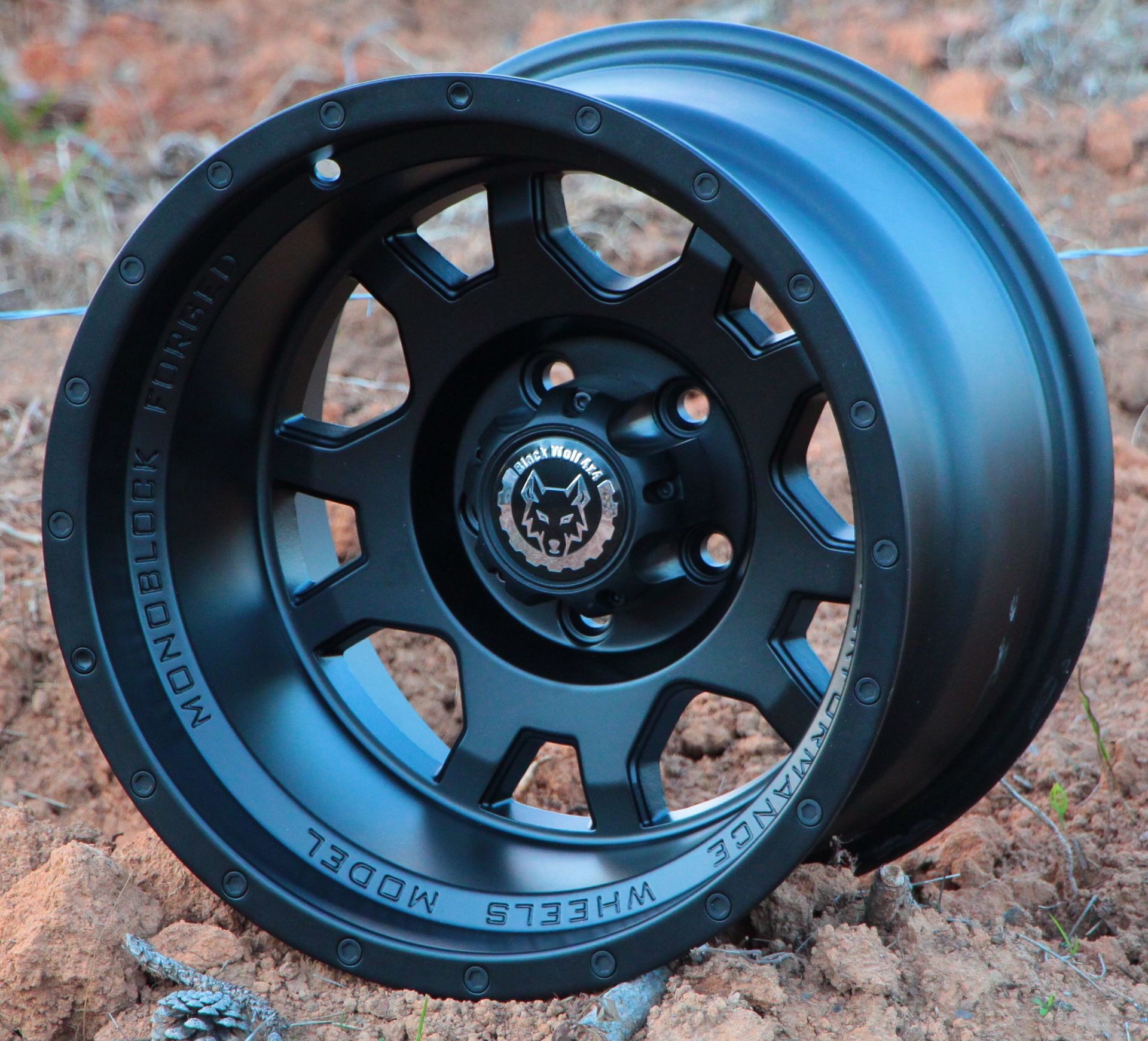 Megatork 5815 15X10 5X139.7 ET-44 Matte Black