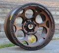 Powcan 5748 17X9.0 6X139.7 ET-20 Matte Bronze