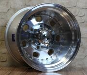 GT 140 15X10  5X139.7   ET-44 Silver Polished