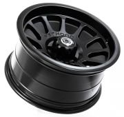 Black Wolf  259 17X9.0 5X120 ET-15 Matte Black