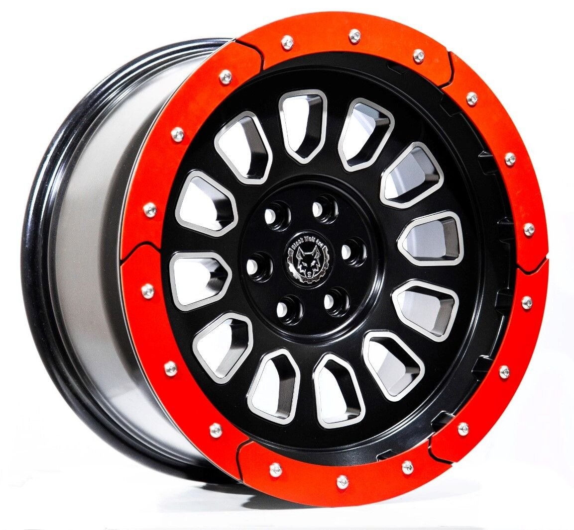 Black Wolf 571 18x9.0  5X127  ET 0 MB/RED