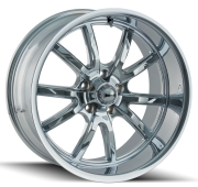 Ridler Type 650 18X9.5 5X127  Chrome