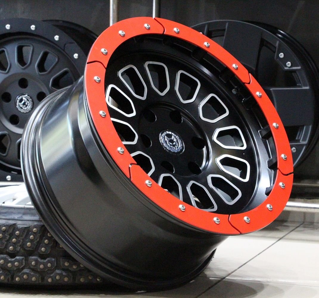 Black Wolf 571 18x9.0  5X130  ET+20 MB/RED