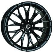Black Wolf 182 18X8.0 5X112 ET45 Glossy Black