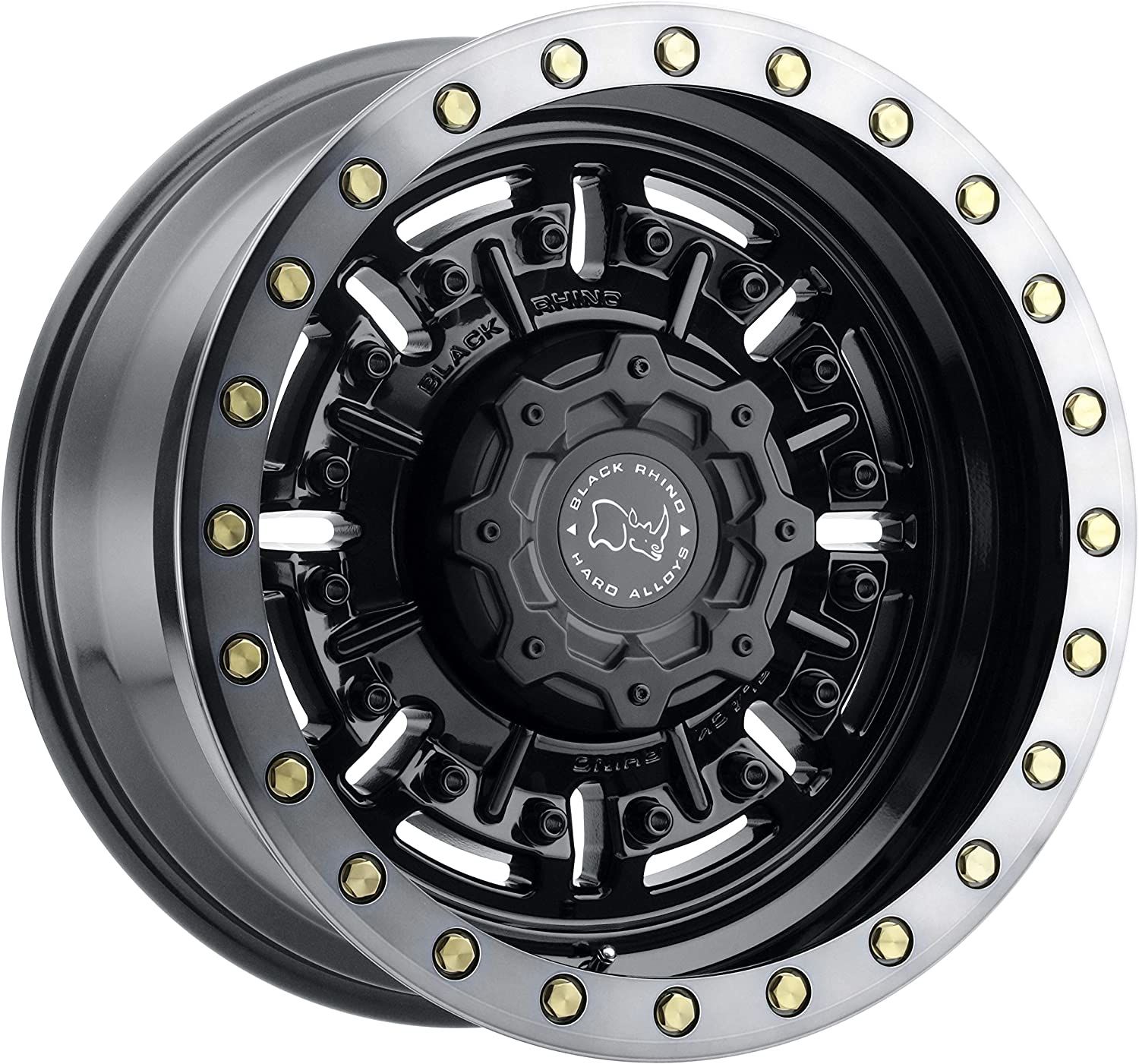 Black Rhino Abrams 17X9.5 8X165.1 ET-18 Textured Matte Gunmetal