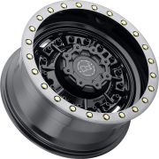 Black Rhino Abrams 17X9.5 8X165.1 ET-18 Textured Matte Gunmetal