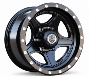 Powcan 15X8.5 6X139.7 ET-10 Matte Black